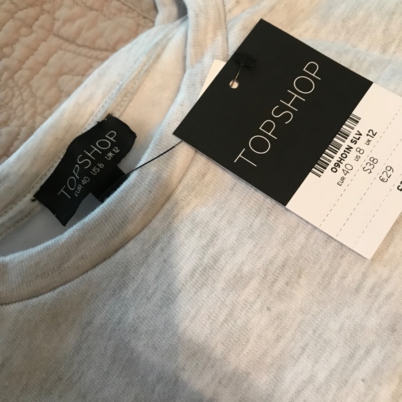 TOPSHOP Cropped Crewneck - Picture 3 of 3